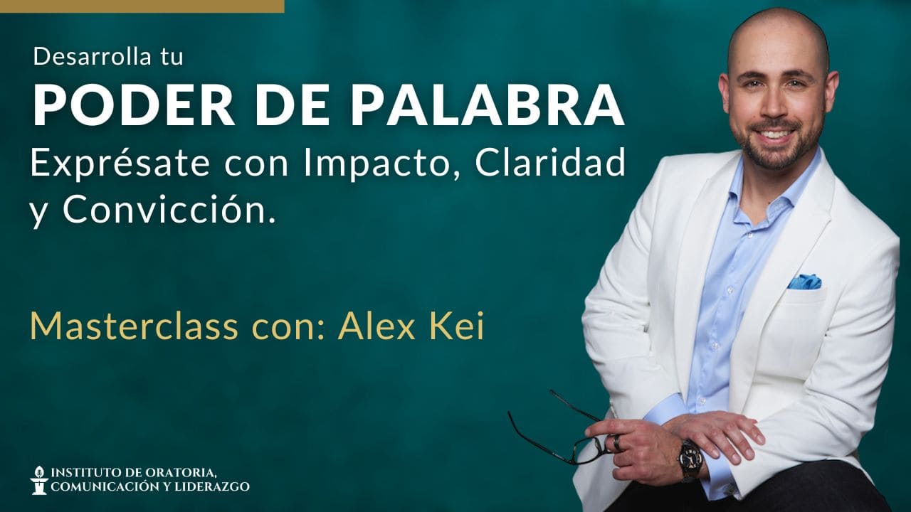 masterclass de oratoria Alex Kei