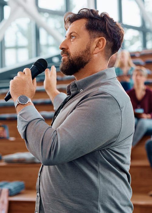 entrepreneur speaking